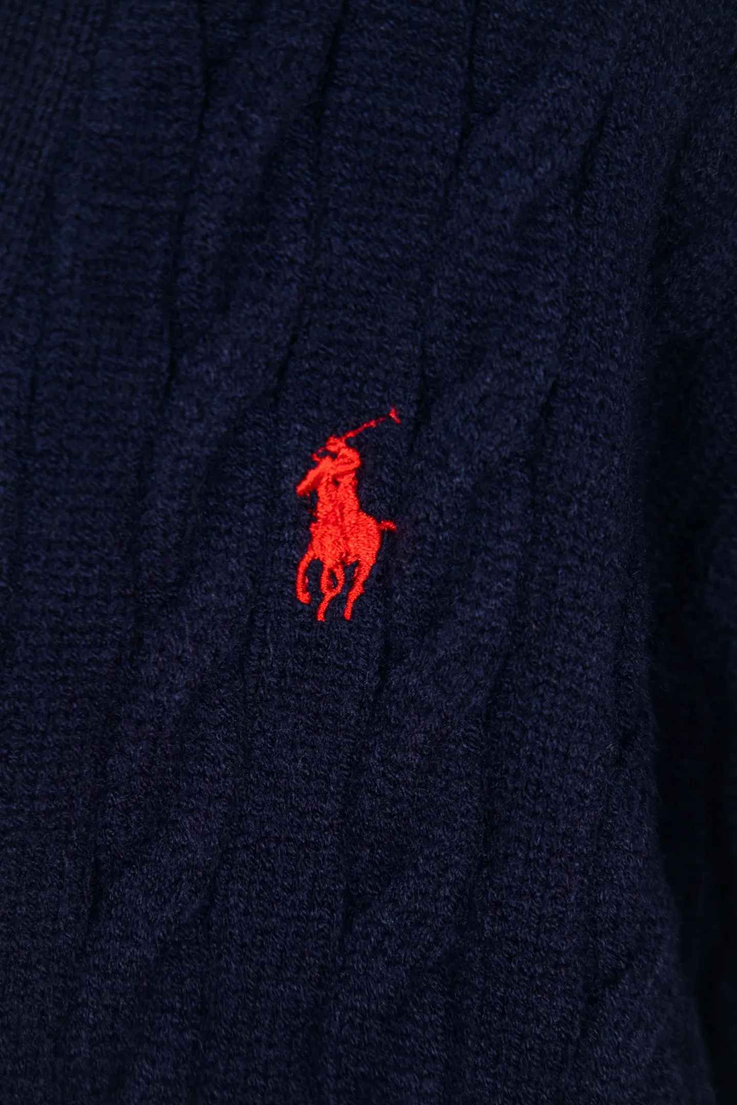 P260 2025SS Ralph Lauren Classic War Horse Small Label Twist Sweater Cardigan, the same style for men and women, this year's most popular half-zip series, made of 100% cotton material Color: Navy Blue White Gray Khaki Size: S M L XL